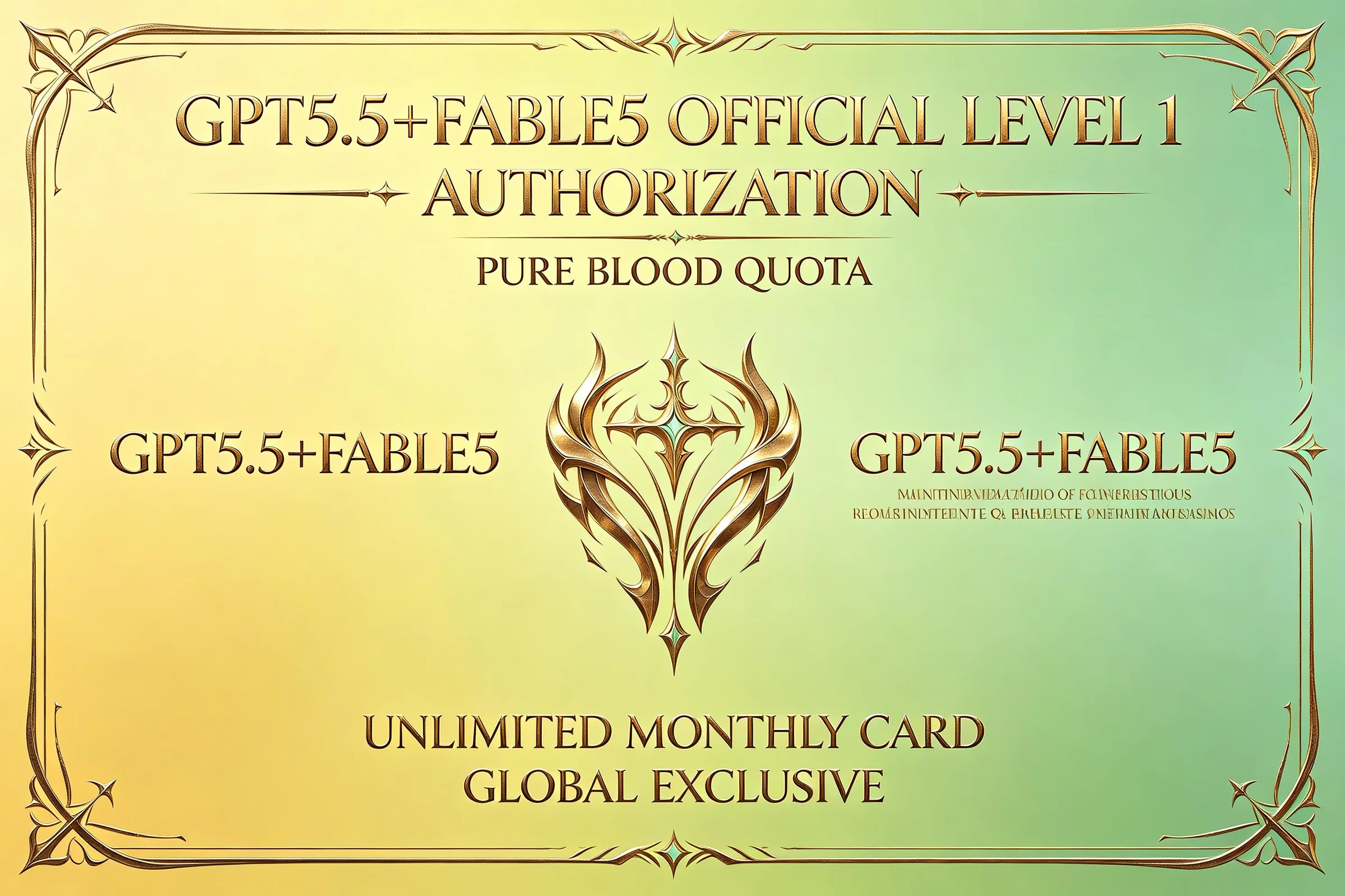 GPT5.6SOL, Opus5, and Fable5 Monthly Subscription